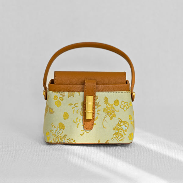 Brocade Stitch Basket Bag